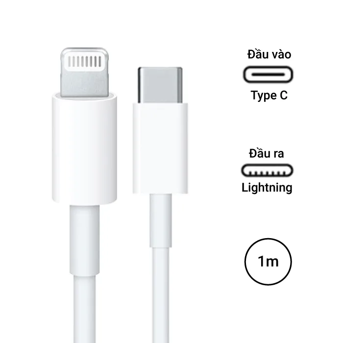 Cáp sạc nhanh Lightning chính hãng