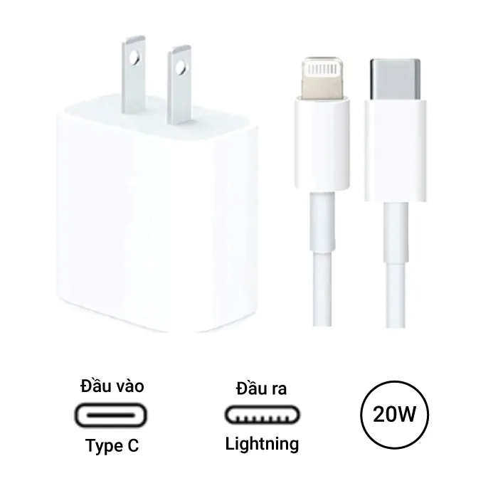 Củ sạc nhanh 20W chính hãng