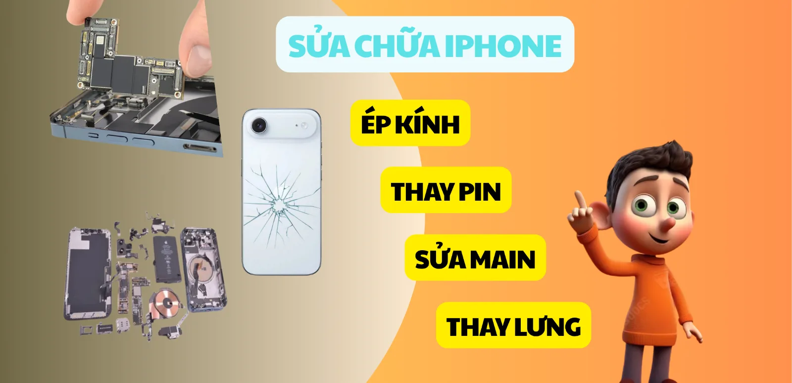 Sửa chữa - thay thế linh kiện